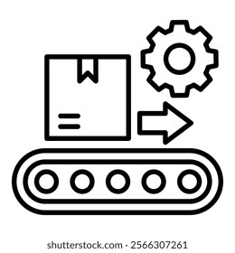 Material Handling Icon Element For Design