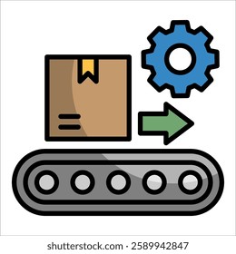 Material Handling Icon Element For Design