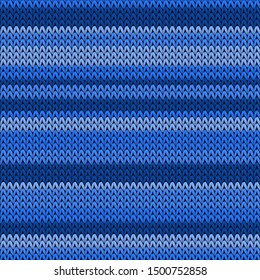 Material horizontal stripes knitted texture geometric seamless pattern. Fair isle sweater knit tricot  fabric print. Fashionable seamless knitted pattern. Winter holidays wallpaper.