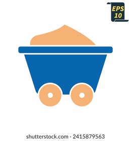 material icons  symbol vector elements for infographic web