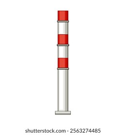 material industrial chimney cartoon. steel concrete, brick maintenance, inspection cleaning material industrial chimney sign. isolated symbol vector illustration