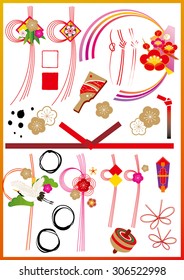 Material of Japanese New Year