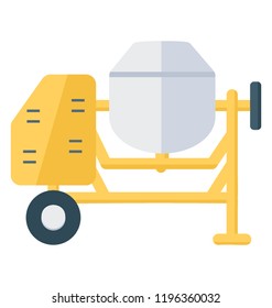
Material mixing machine naming, concrete mixer 
