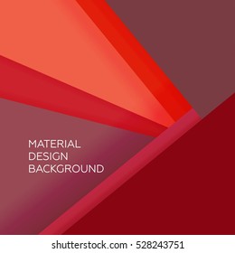 Material modern flat design background. Geometric vector wallpaper 