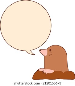 Material of mole and balloon frame