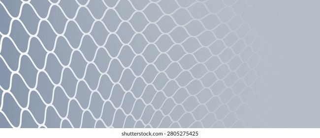A material net that is used as decoration on cruise ships which functions as a goal protector in football matches. Texture or background.