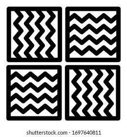 Material paving icon. Outline material paving vector icon for web design isolated on white background