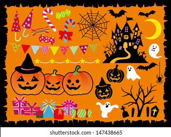 The material of pleasant Halloween