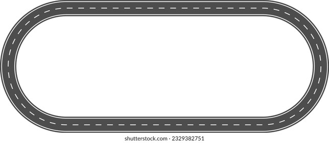 Material set by road traffic illustration