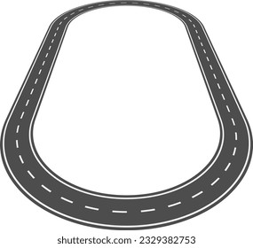 Material fijado por ilustración de tráfico por carretera