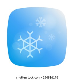 Material weather icon. Rain