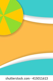 Materials design background with a spa theme.