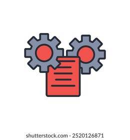 icono de ingeniería de materiales. Vector. Trazo editable. signo de estilo lineal para uso Diseño web, logotipo. Ilustración de símbolo.