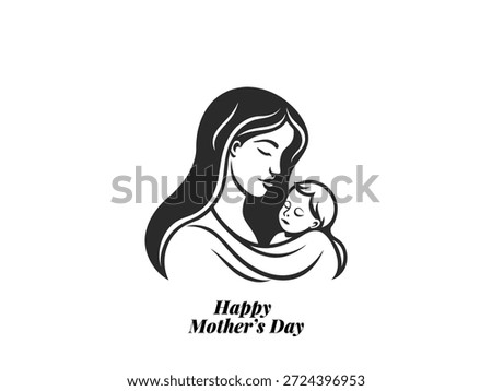 Maternal bond precious life beginning caring tenderness emotion
