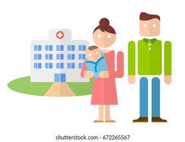 Maternal and child to be discharged from husband
