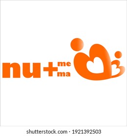 Maternal and child health book logo design