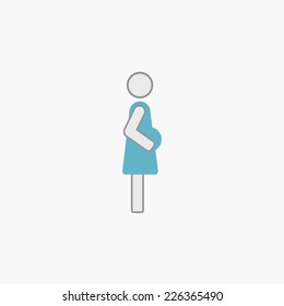 Maternity Flat Icon