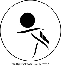 Maternity and growth concept logo