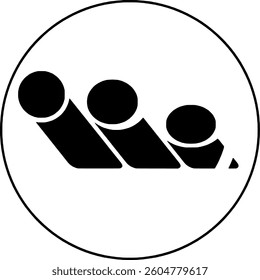 Maternity and growth concept logo 
