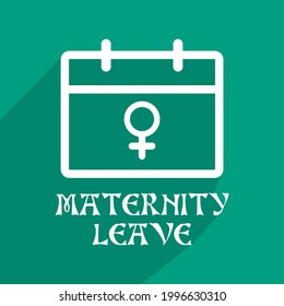 maternity leave icon , employment benefit icon