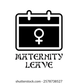 maternity leave icon , employment benefit icon