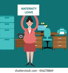 maternity leave parental pregnant woman get paid during pregnancy absent