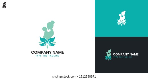 Maternity logo - All elements on this template are editable with vector software, suitable for Maternity Logo Business / Industry.