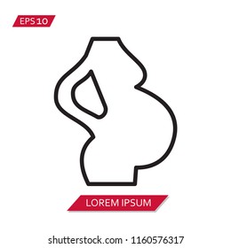 maternity vector icon symbol