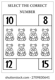 Math Activity Valentine Coloring and Activities Workbook Pages