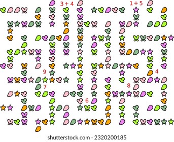 math addition worksheets, educational game for kids