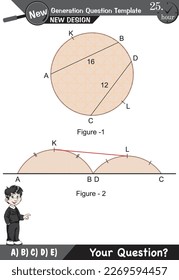 Math, algebraic expressions, The next generation test question, editable, eps, for teacher