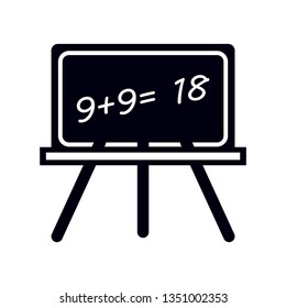 Math class icon Vector 