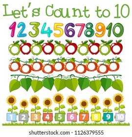 Math Count Number Template Illustration Stock Vector Royalty Free Math Count Number Template Illustration Stock Vector Royalty Free