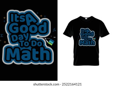 Math Creative Typography T-shirt Design
