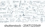 math education symbols vector design isolated white background