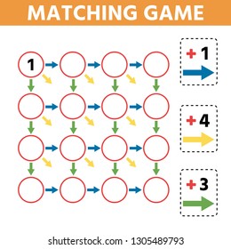 Math educational game for children.  Can You solve this? Children funny riddle entertainment. Find right answer. Mathematics vector activity page and game