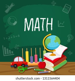 A math element template illustration