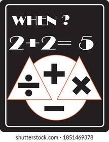 ecuación matemática Diseño de camiseta | estado de ánimo matemático | sinergia 