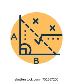 Math Formula Flat Vector Illustration 