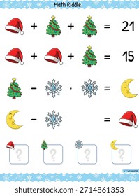 Jogo de Matemática - Você pode resolver isso? Enigma Matemático para crianças