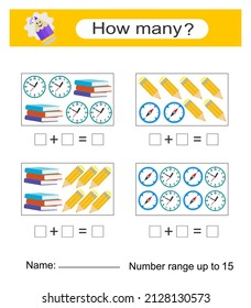 Math Game For Kids. Preschool Worksheet Activity. Printable Worksheet.