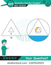 Math, Geometric shapes, mathematics, polygon, field calculation, field problems, exam question, for teachers, editable, eps