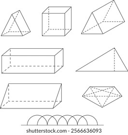 Math and geometry concepts for education