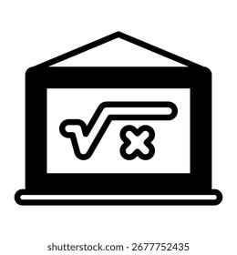 Math Icon Element For Design