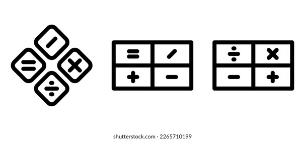 math icon or logo isolated sign symbol vector illustration - high quality black style vector icons
