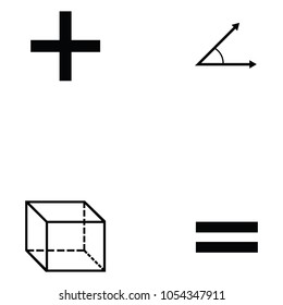 math icon set