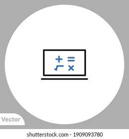 Math icon sign vector,Symbol, logo illustration for web and mobile