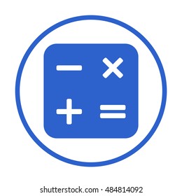 Math  Icon,vector.  Flat design.