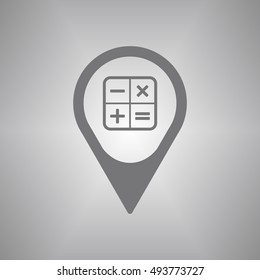 Math  Icon,vector.  Flat design.