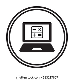 Math  Icon,vector.  Flat design.